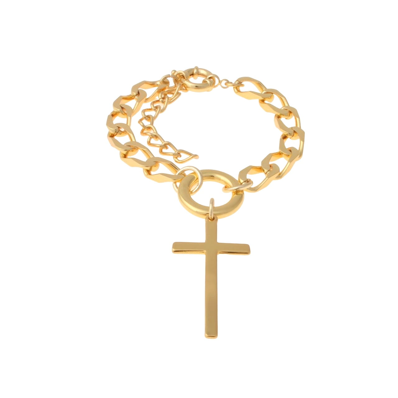 Bransoletka z krzyżem z kolekcji Heavenly (B15/ROZ/21AU)
