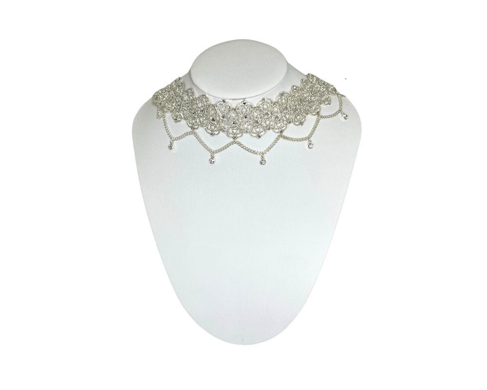 Choker koronkowy (C22/VIP/76AG)