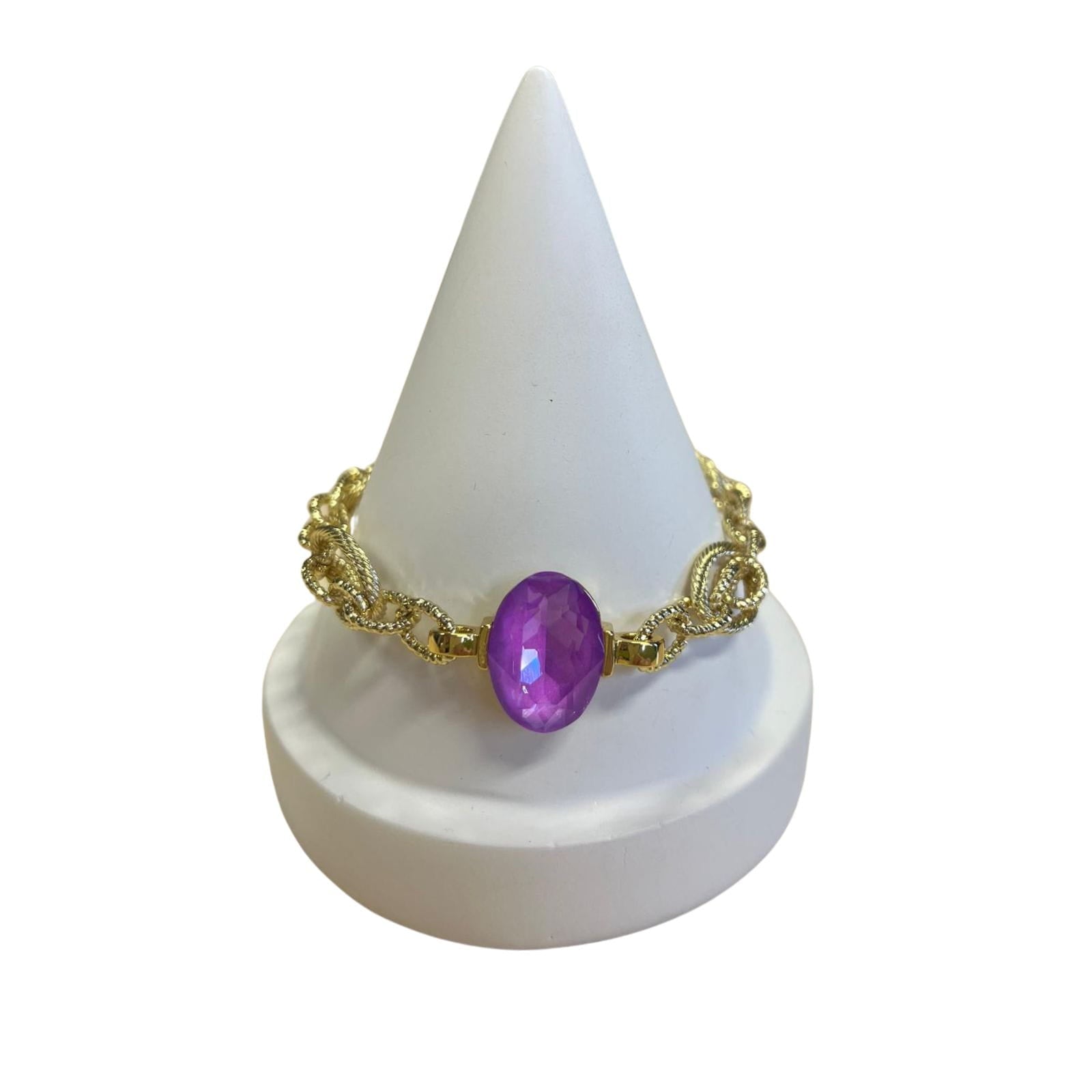 Bransoletka z kryształem  Crystal Electric Violet Ignite z kolekcji Primero (B23/JES/79/16AU)