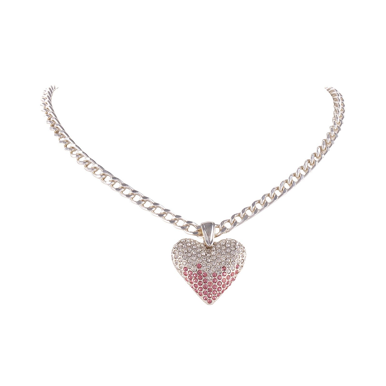 Naszyjnik serce z kryształami Aria Princess Collection (C25/NUT/01AG)