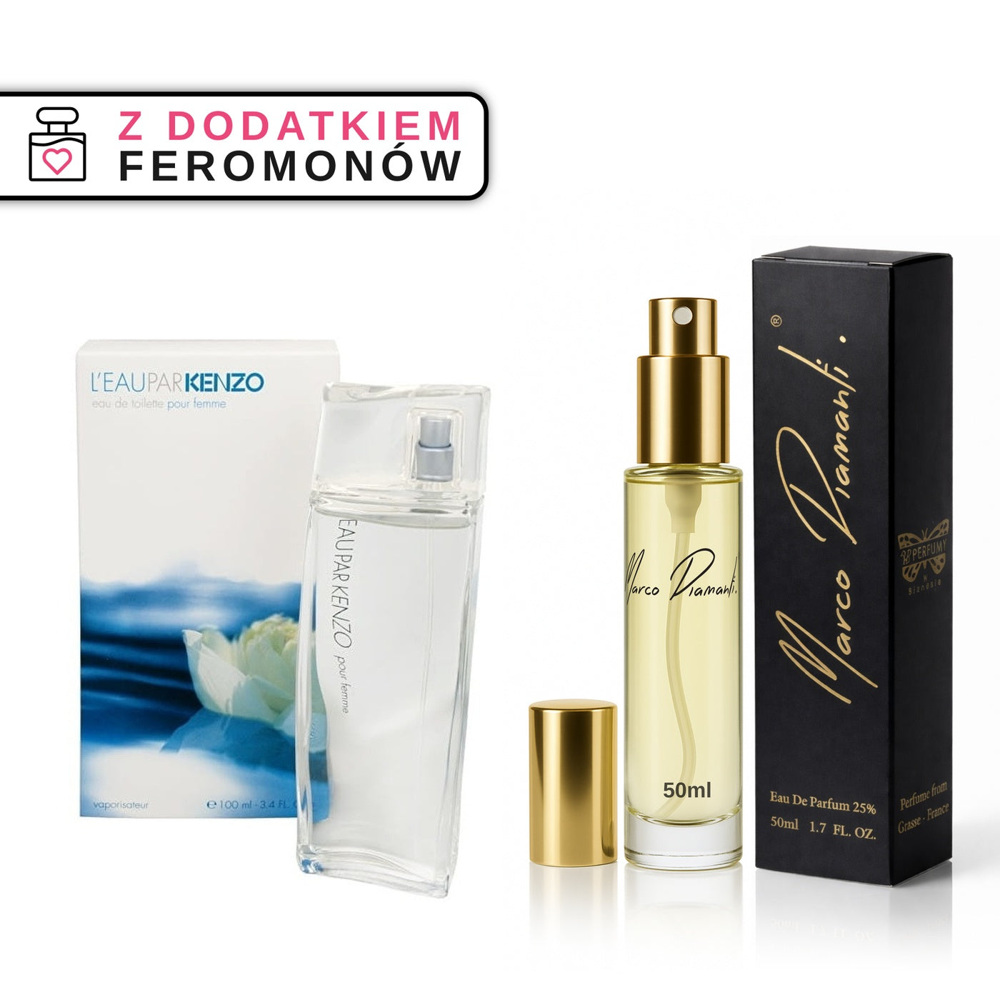 Perfumy nr 032 z feromonami - kompozycja damska - zdjęcie produktu