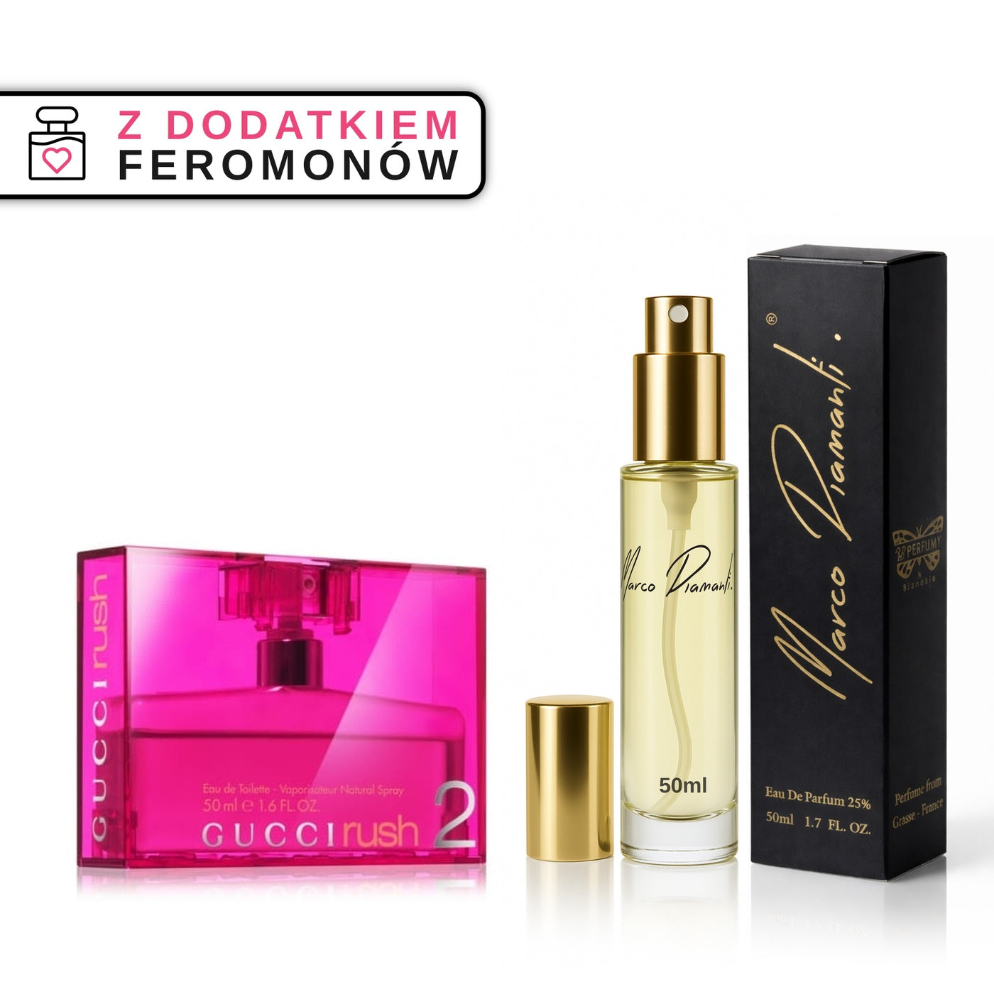 Perfumy nr 052 z feromonami - kompozycja damska - zdjęcie produktu