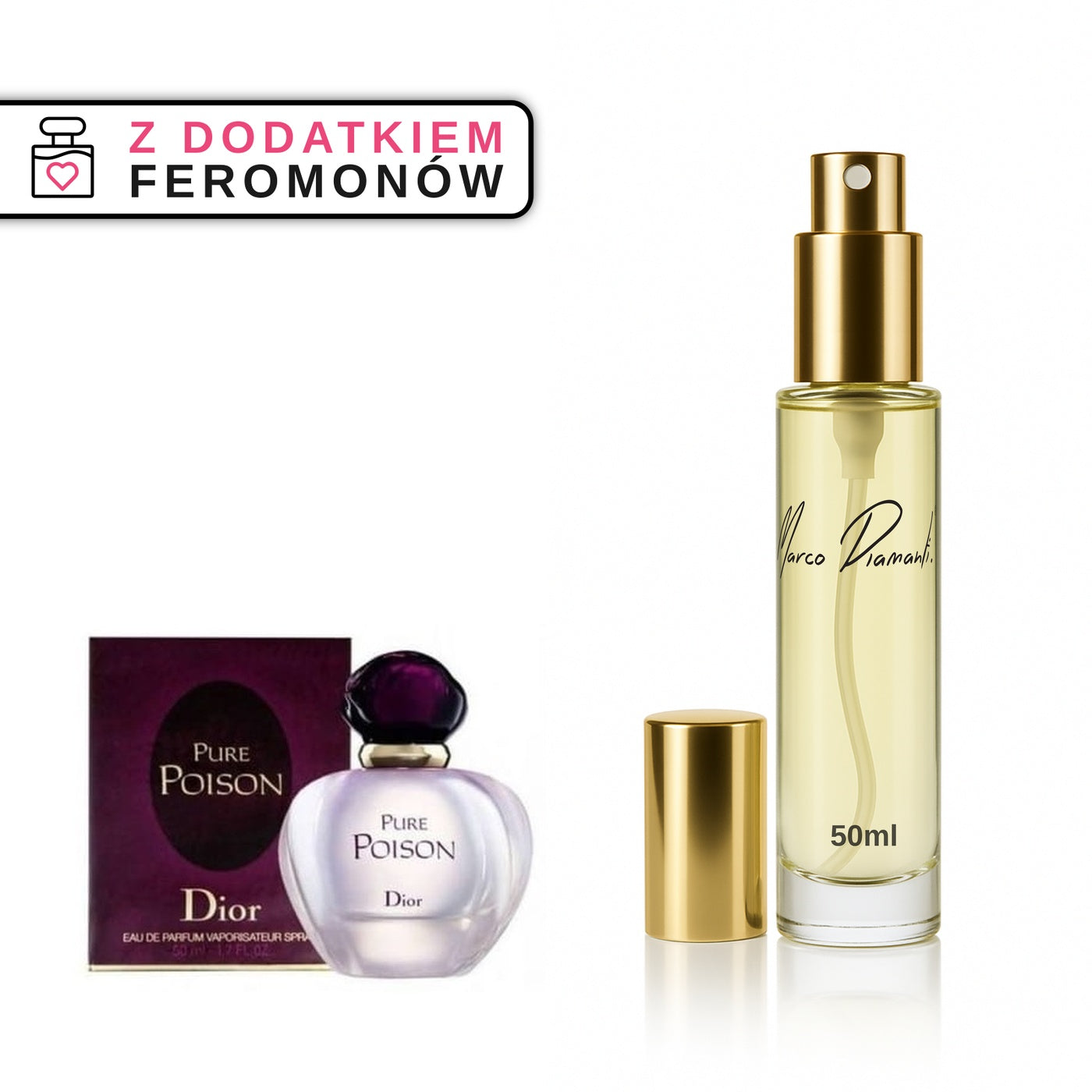 Perfumy nr 107 z feromonami - kompozycja damska - zdjęcie produktu