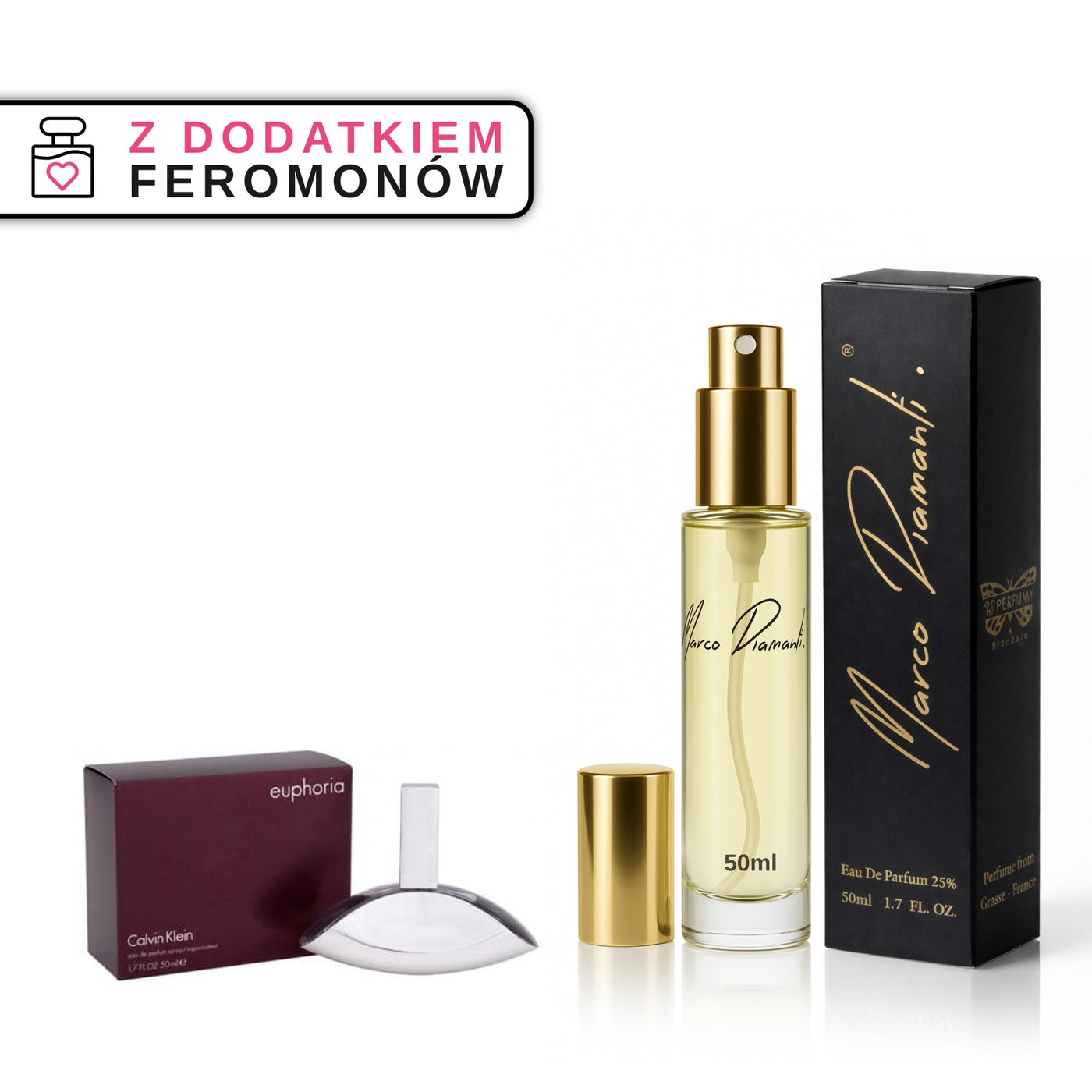 Perfumy nr 110 z feromonami - kompozycja damska - zdjęcie produktu