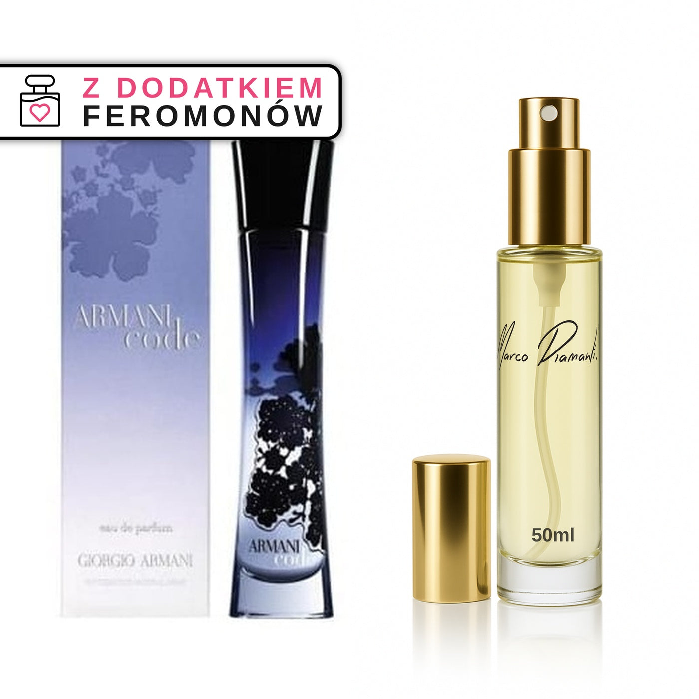 Perfumy nr 112 z feromonami - kompozycja damska - zdjęcie produktu