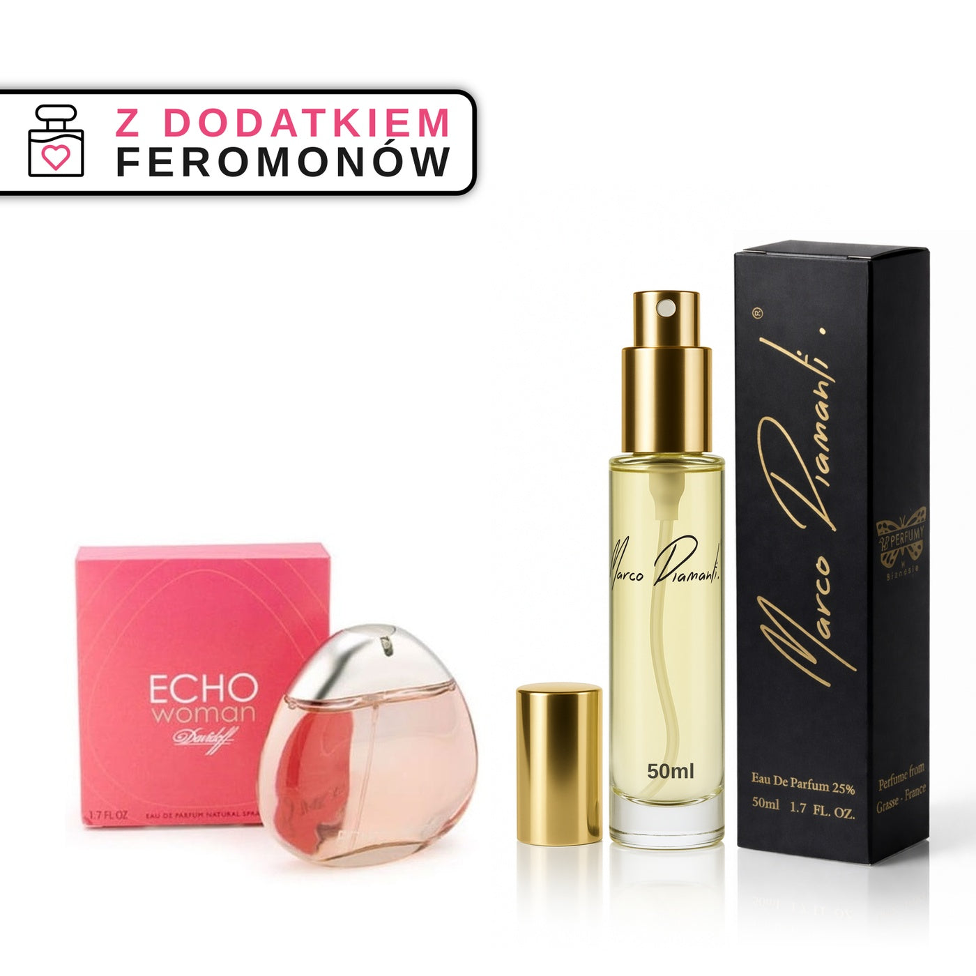 Perfumy nr 121 z feromonami - kompozycja damska - zdjęcie produktu