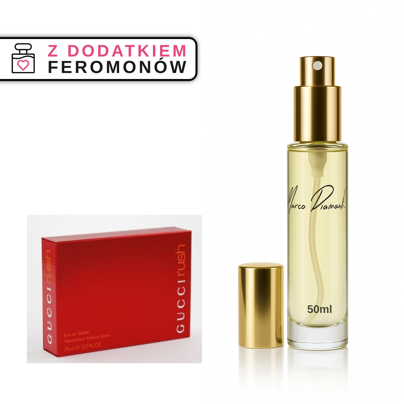Perfumy nr 128 z feromonami - kompozycja damska - zdjęcie produktu