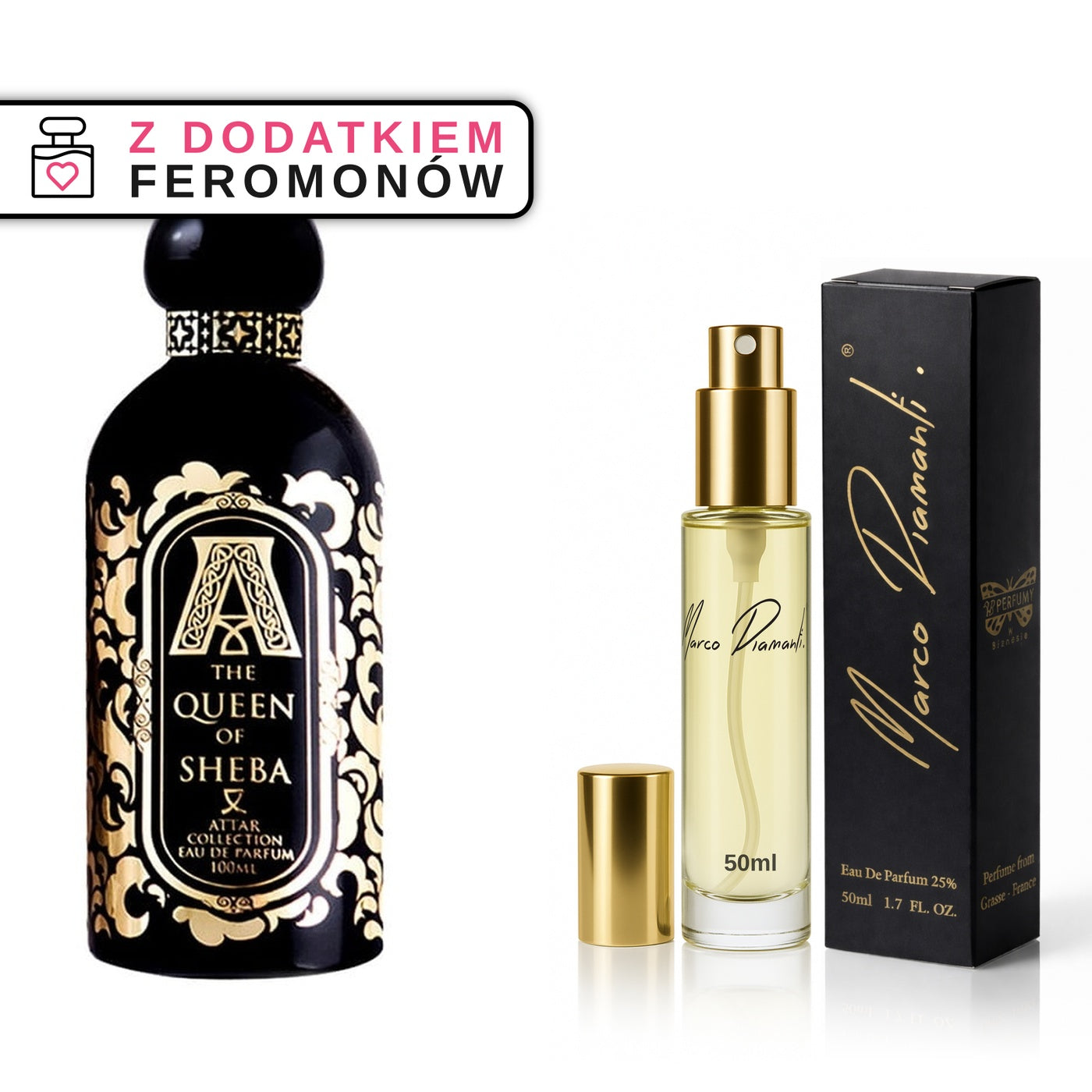 Perfumy nr 291 z feromonami - kompozycja damska - zdjęcie produktu