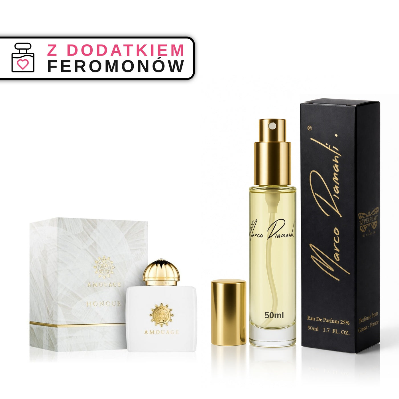 Perfumy nr 296 z feromonami - kompozycja damska - zdjęcie produktu