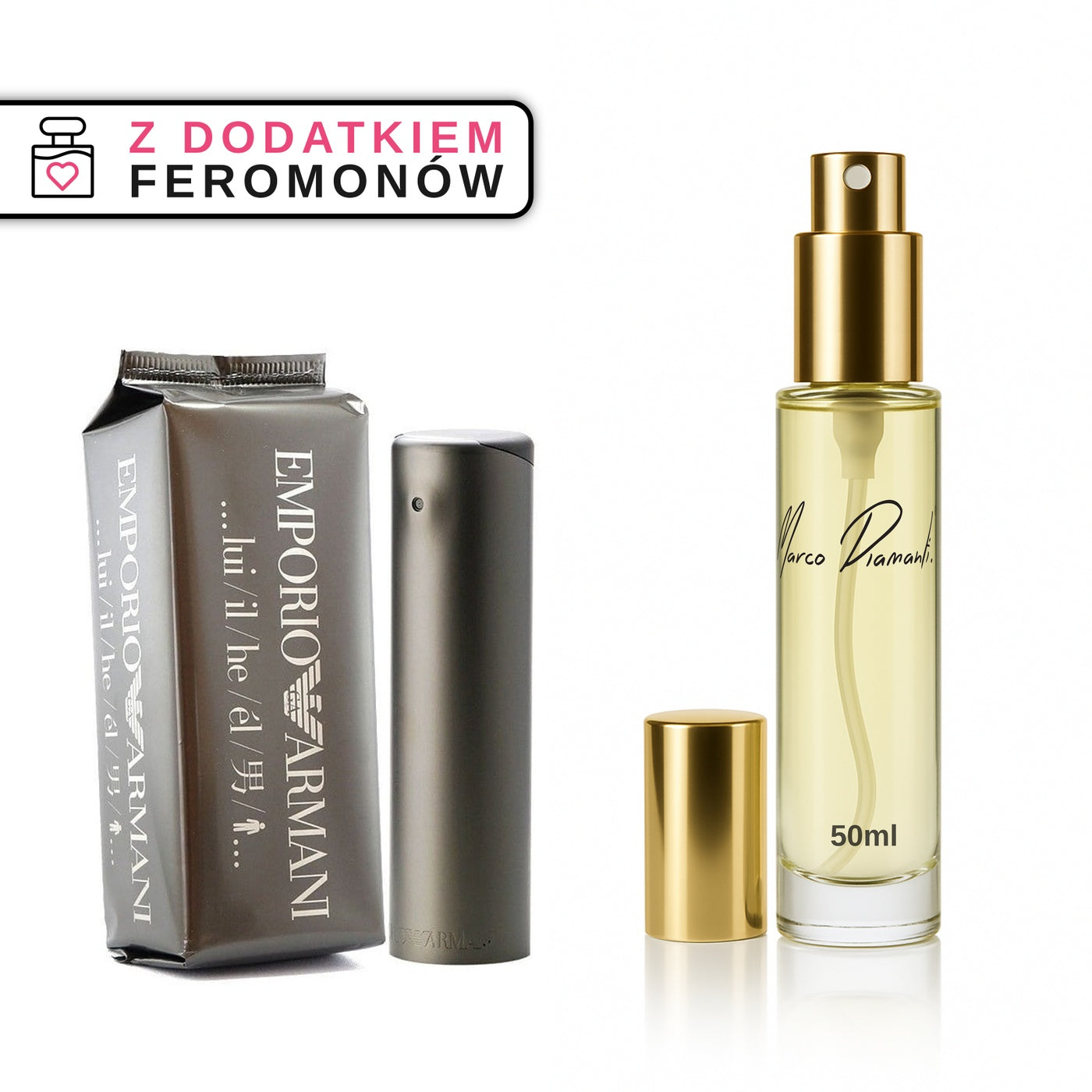 Perfumy nr 700 z feromonami - kompozycja męska - zdjęcie produktu