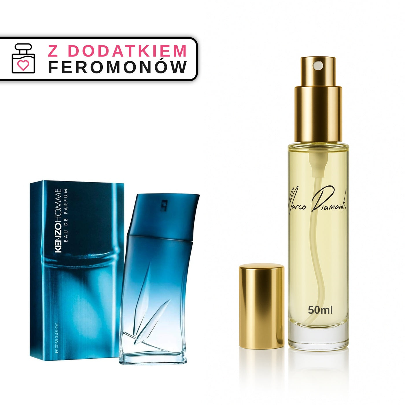 Perfumy nr 702 z feromonami - kompozycja męska - zdjęcie produktu
