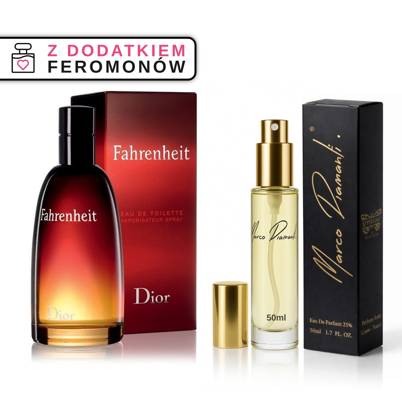 Perfumy nr 705 z feromonami - kompozycja męska - zdjęcie produktu