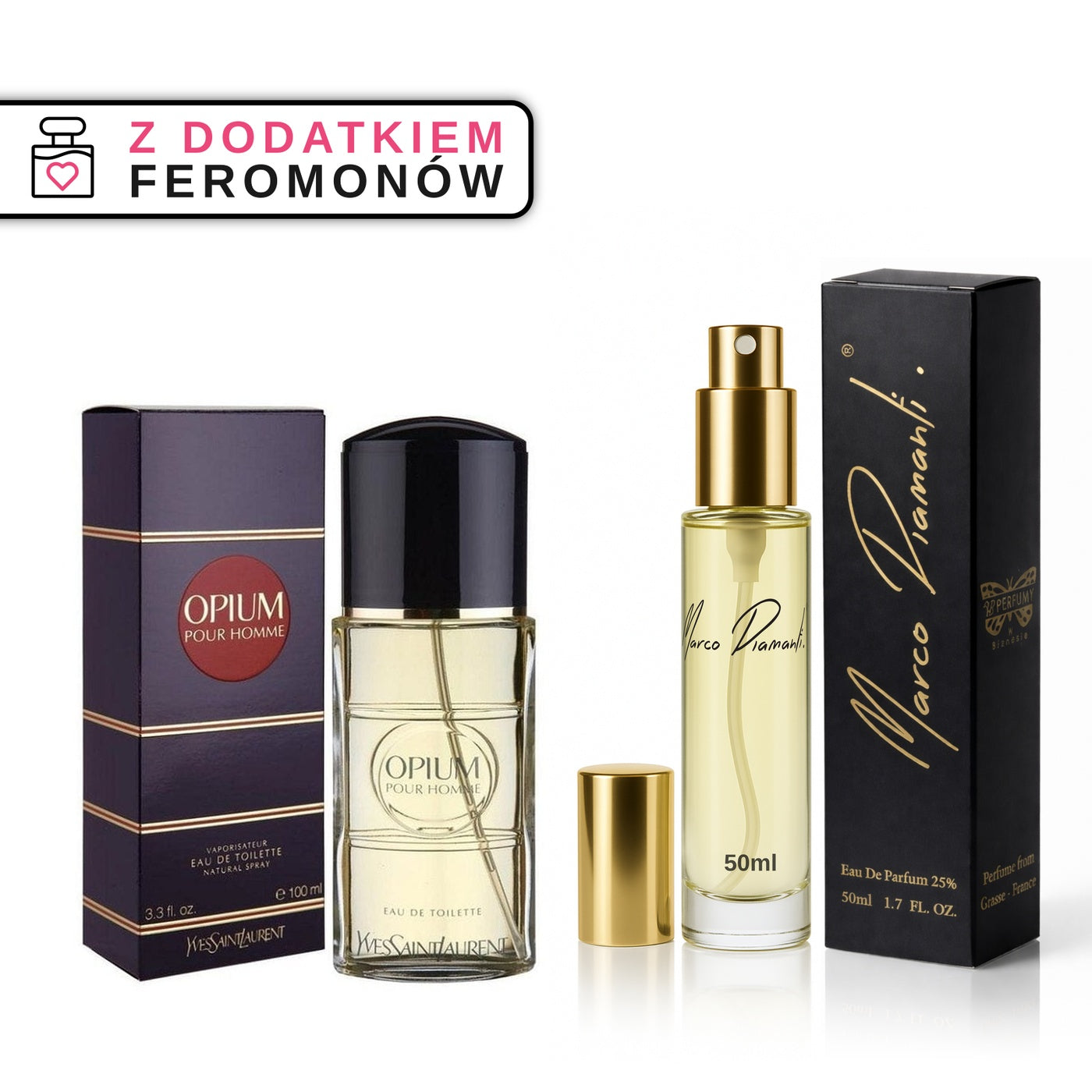 Perfumy nr 716 z feromonami - kompozycja męska - zdjęcie produktu
