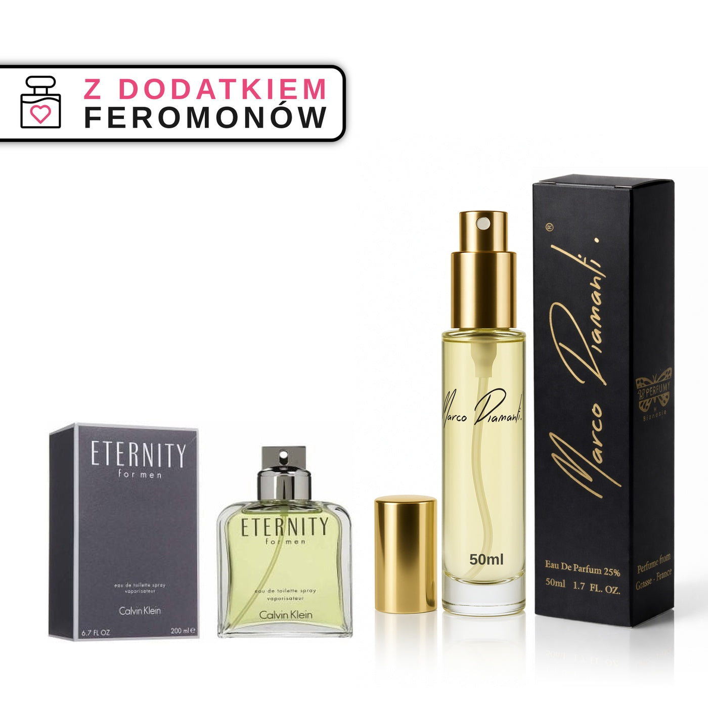 Perfumy nr 753 z feromonami - kompozycja męska - zdjęcie produktu
