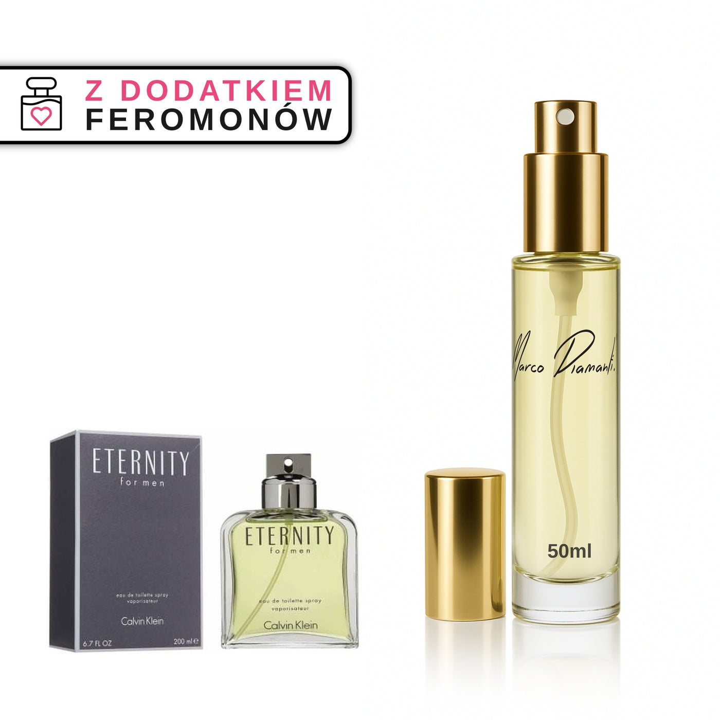 Perfumy nr 753 z feromonami - kompozycja męska - zdjęcie produktu