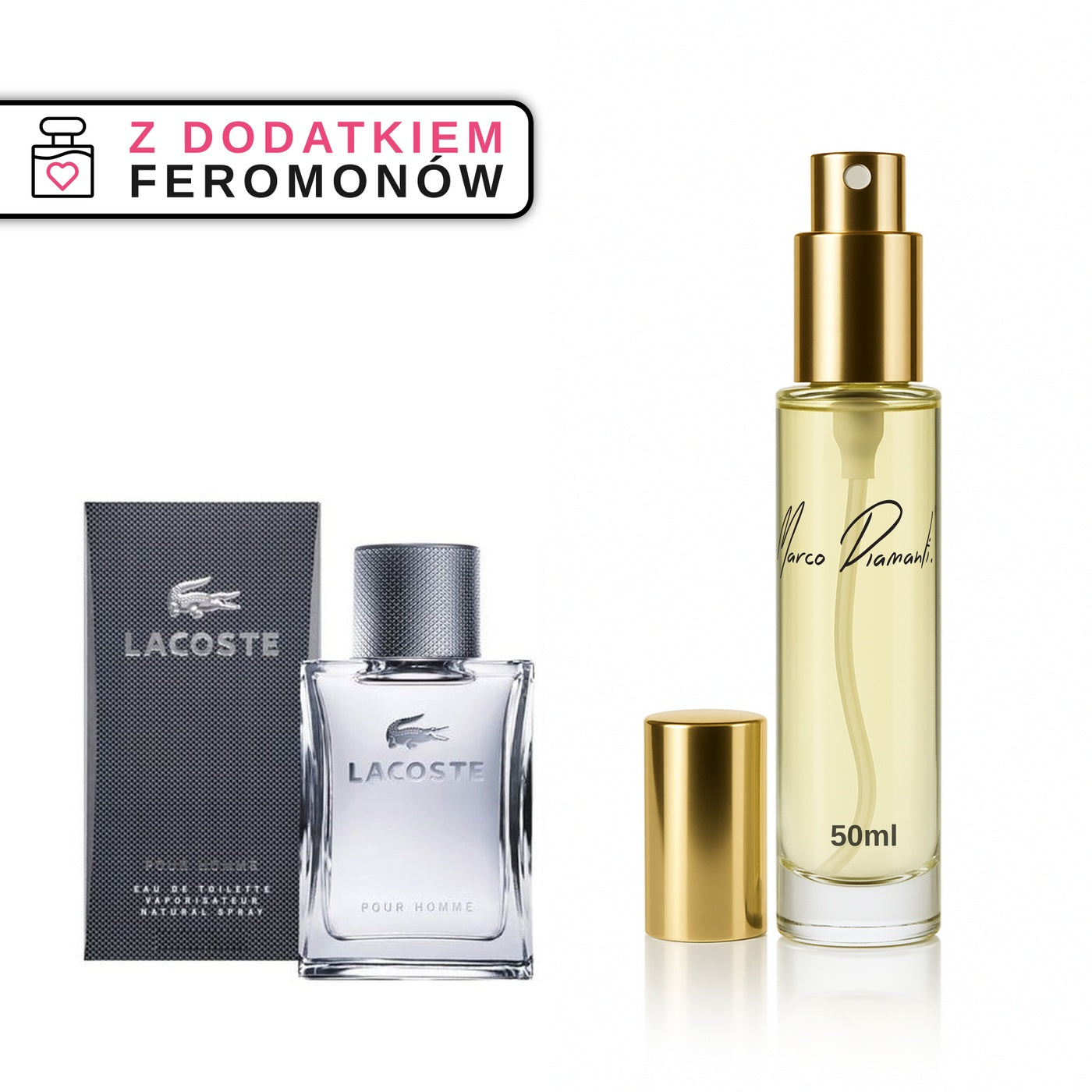 Perfumy nr 763 z feromonami - kompozycja męska - zdjęcie produktu