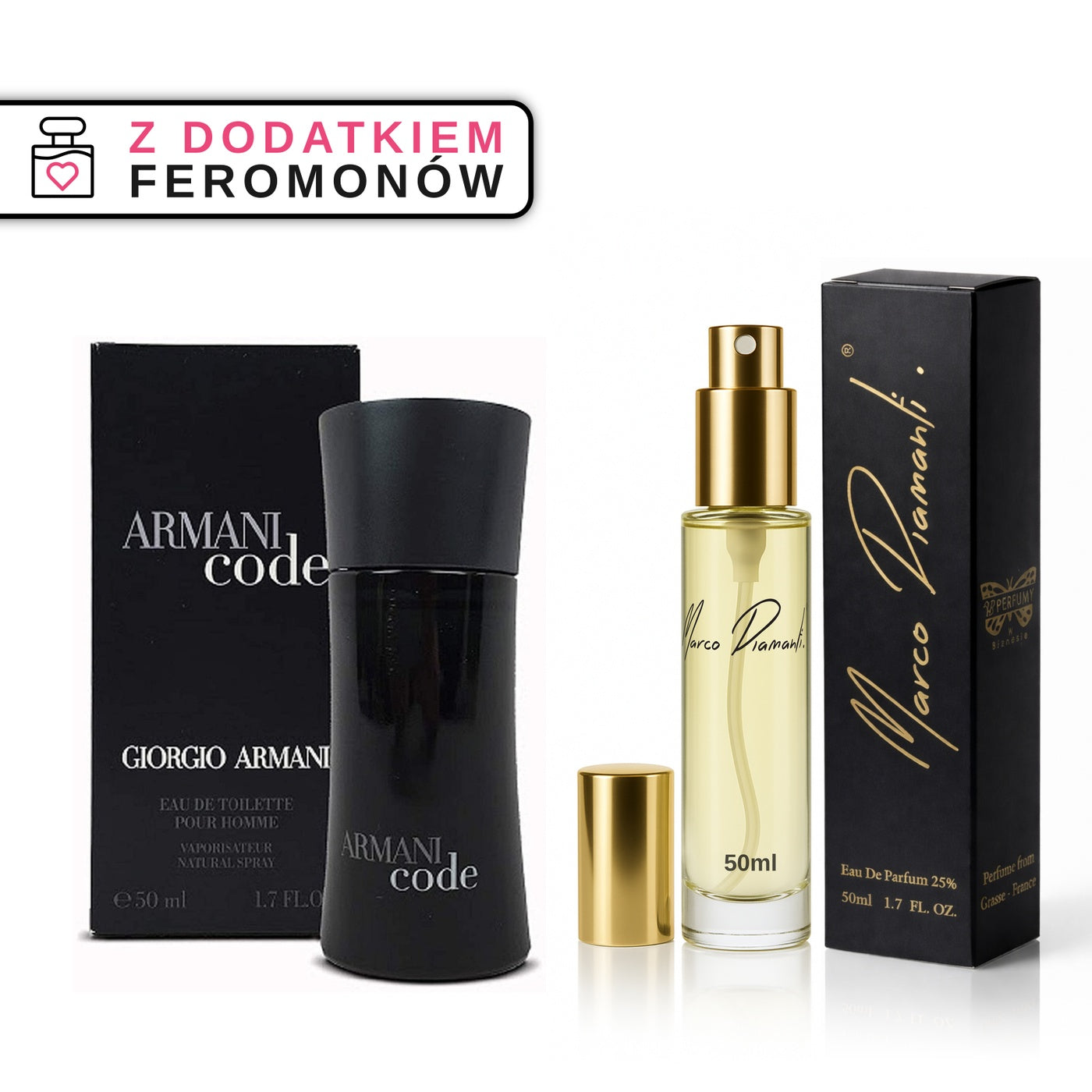 Perfumy nr 779 z feromonami - kompozycja męska - zdjęcie produktu