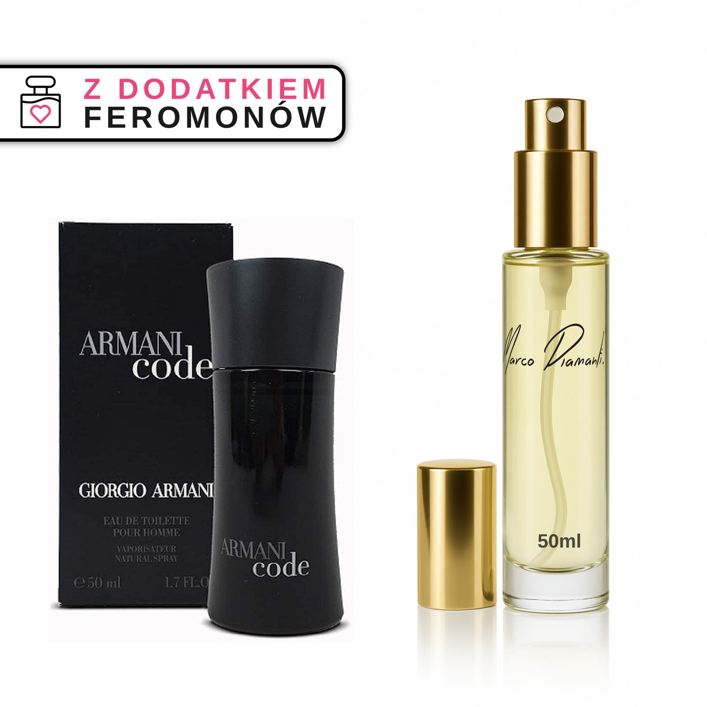 Perfumy nr 779 z feromonami - kompozycja męska - zdjęcie produktu