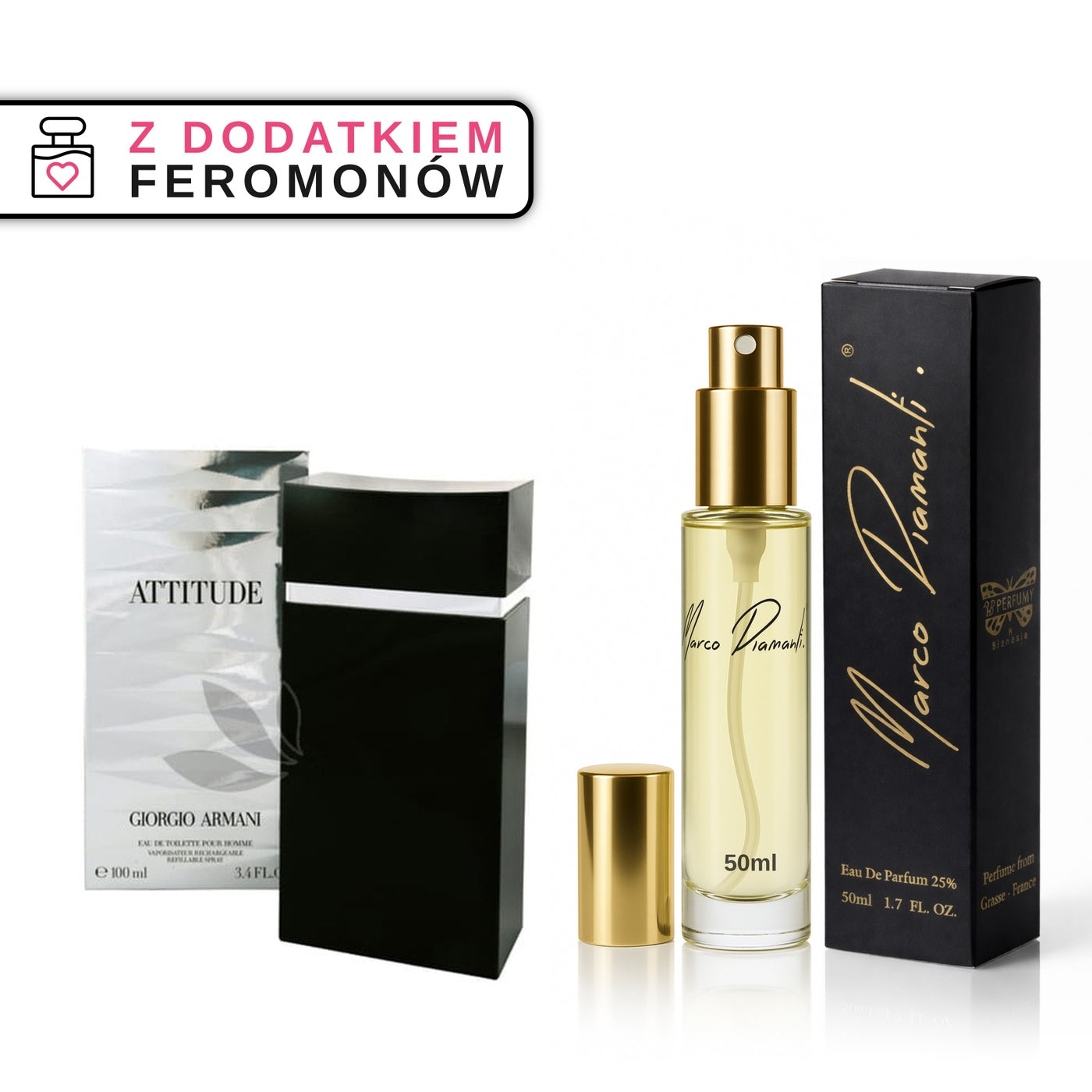 Perfumy nr 785 z feromonami - kompozycja męska - zdjęcie produktu