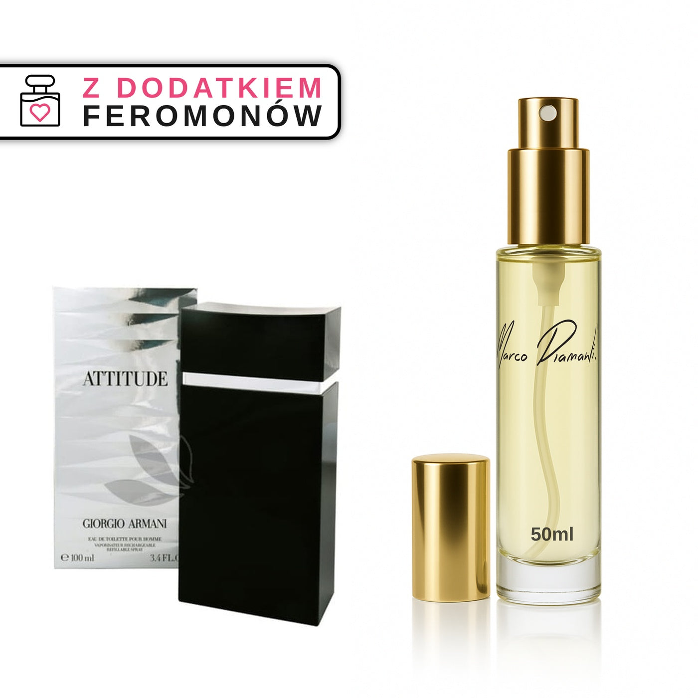 Perfumy nr 785 z feromonami - kompozycja męska - zdjęcie produktu