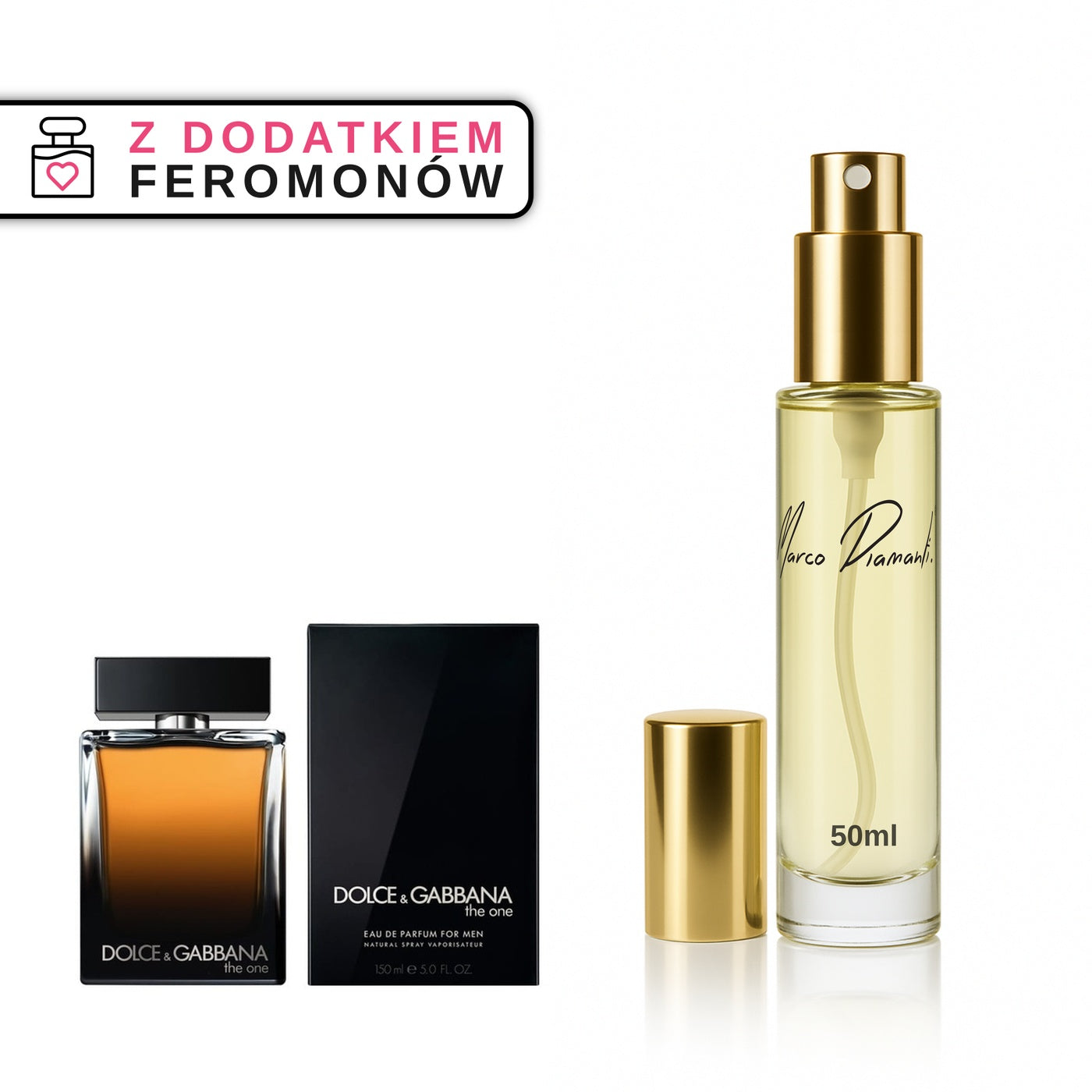 Perfumy nr 790 z feromonami - kompozycja męska - zdjęcie produktu