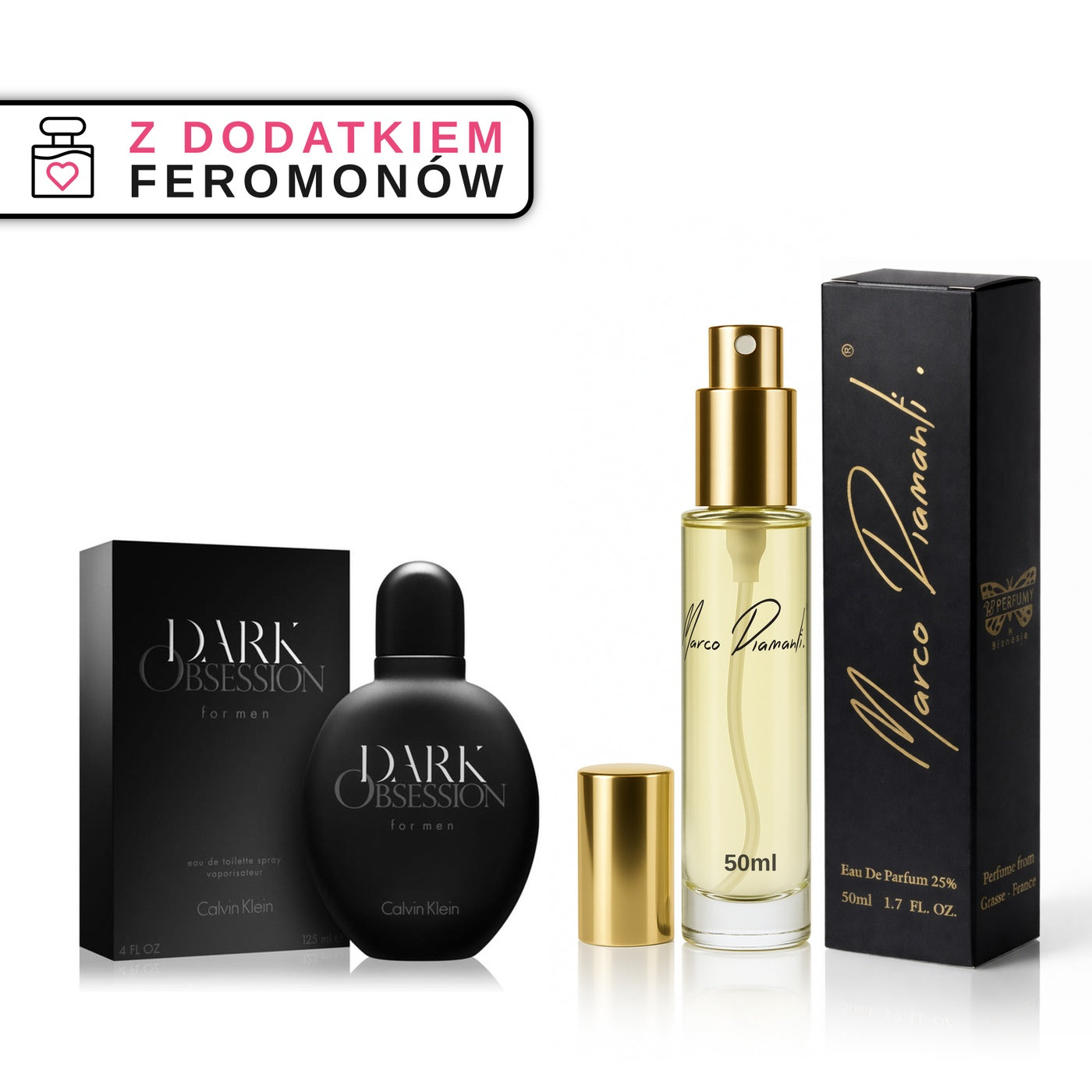 Perfumy nr 805 z feromonami - kompozycja męska - zdjęcie produktu