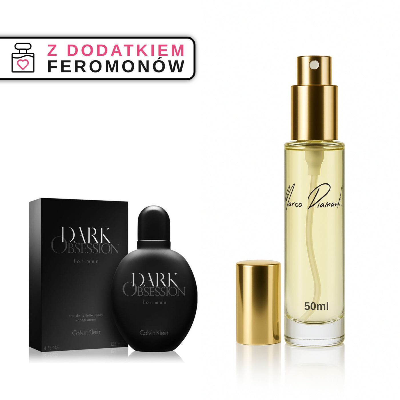 Perfumy nr 805 z feromonami - kompozycja męska - zdjęcie produktu