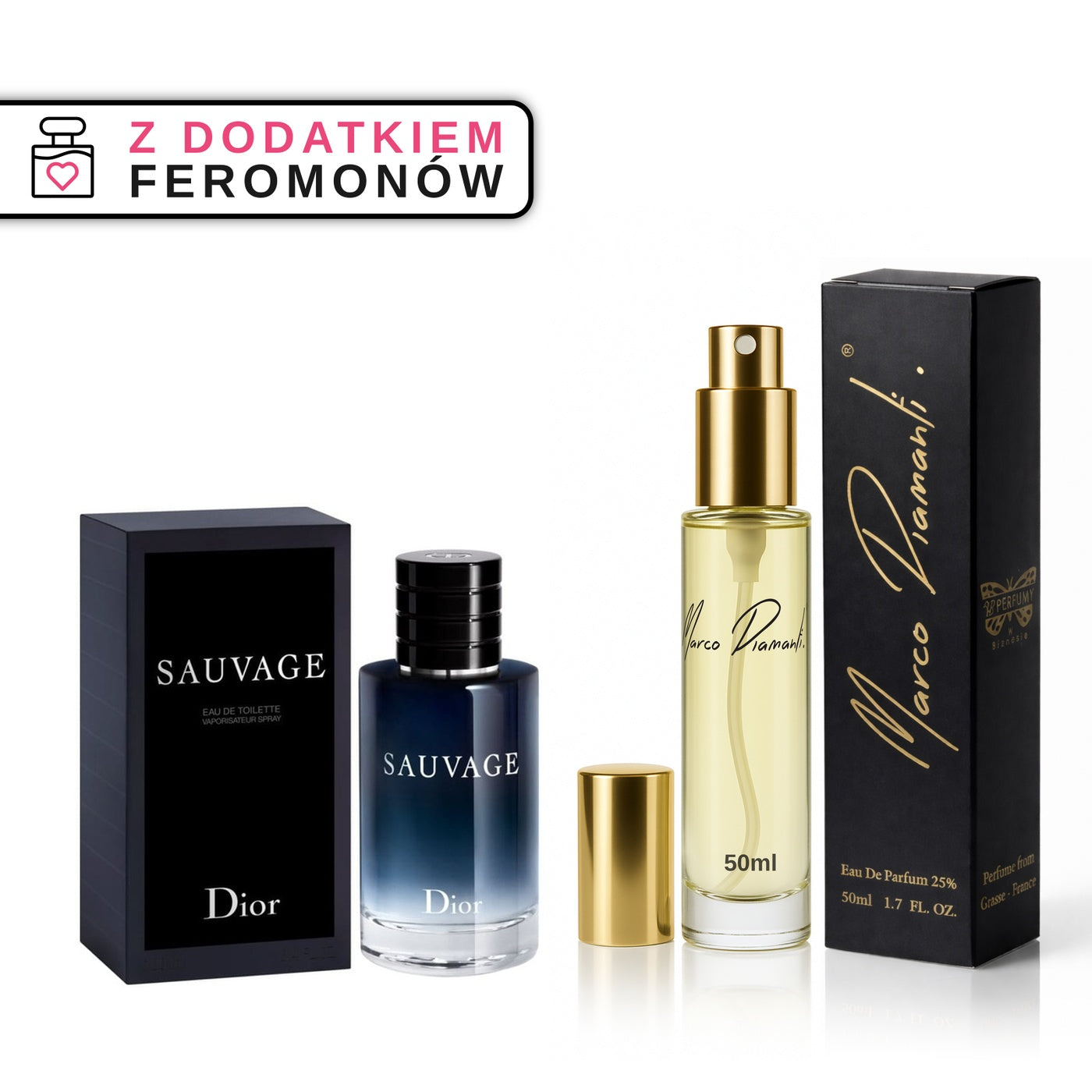 Perfumy nr 810 z feromonami - kompozycja męska - zdjęcie produktu