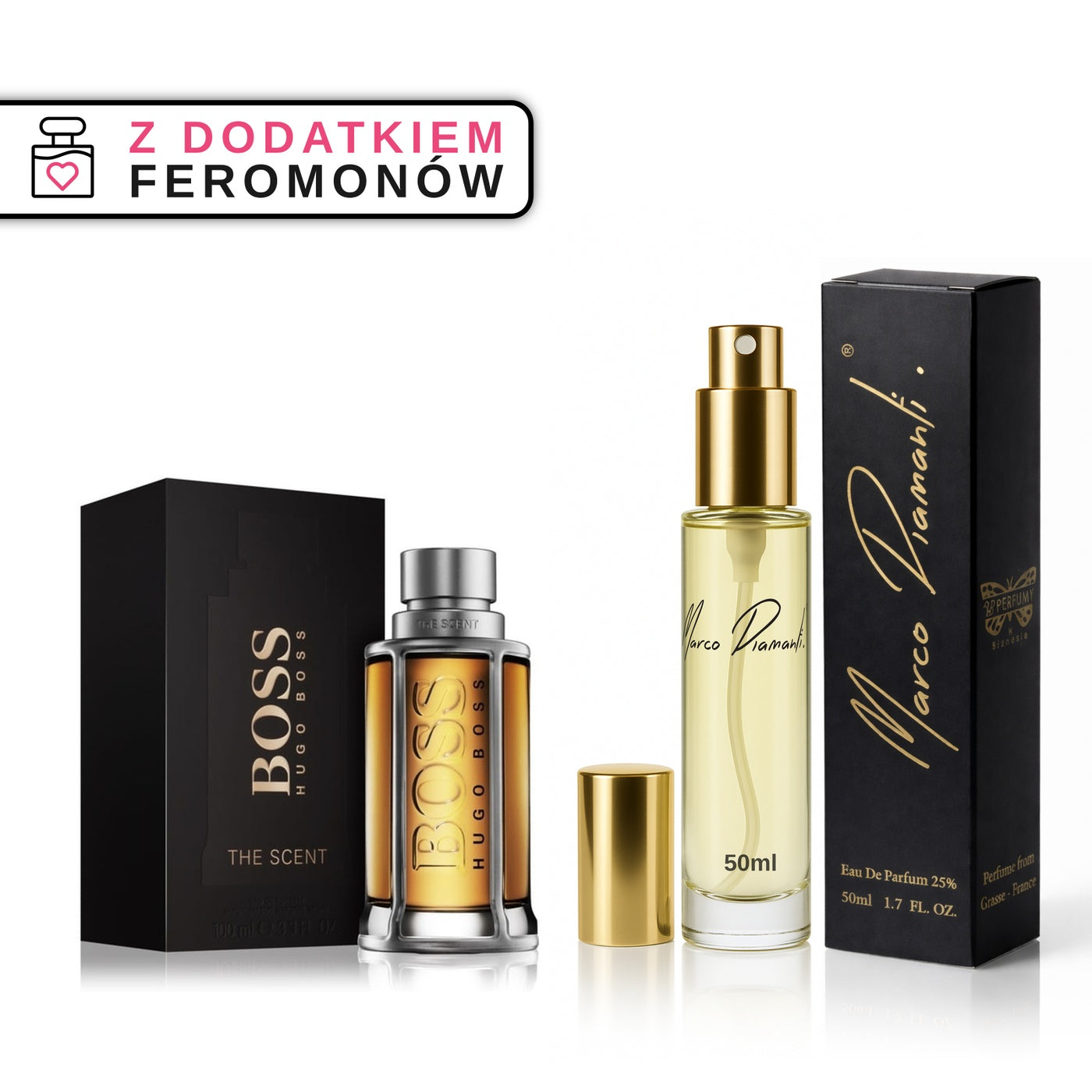 Perfumy nr 811 z feromonami - kompozycja męska - zdjęcie produktu