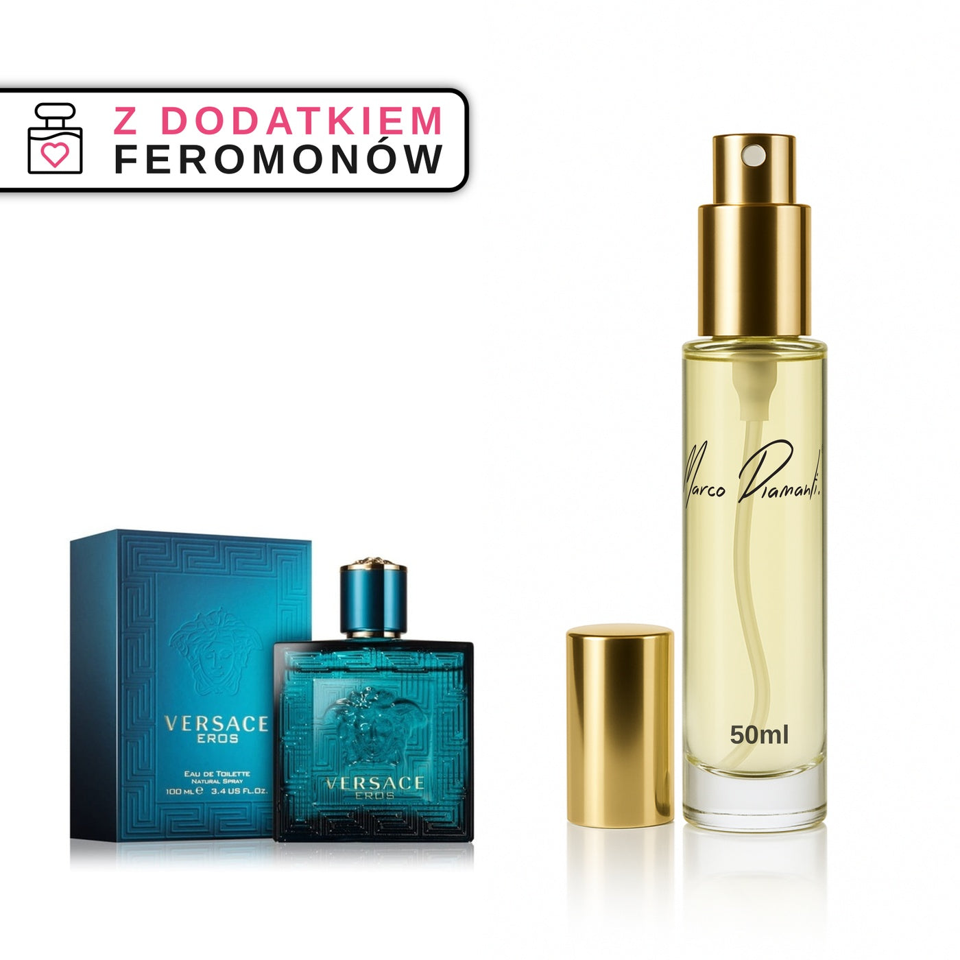 Perfumy nr 820 z feromonami - kompozycja męska - zdjęcie produktu