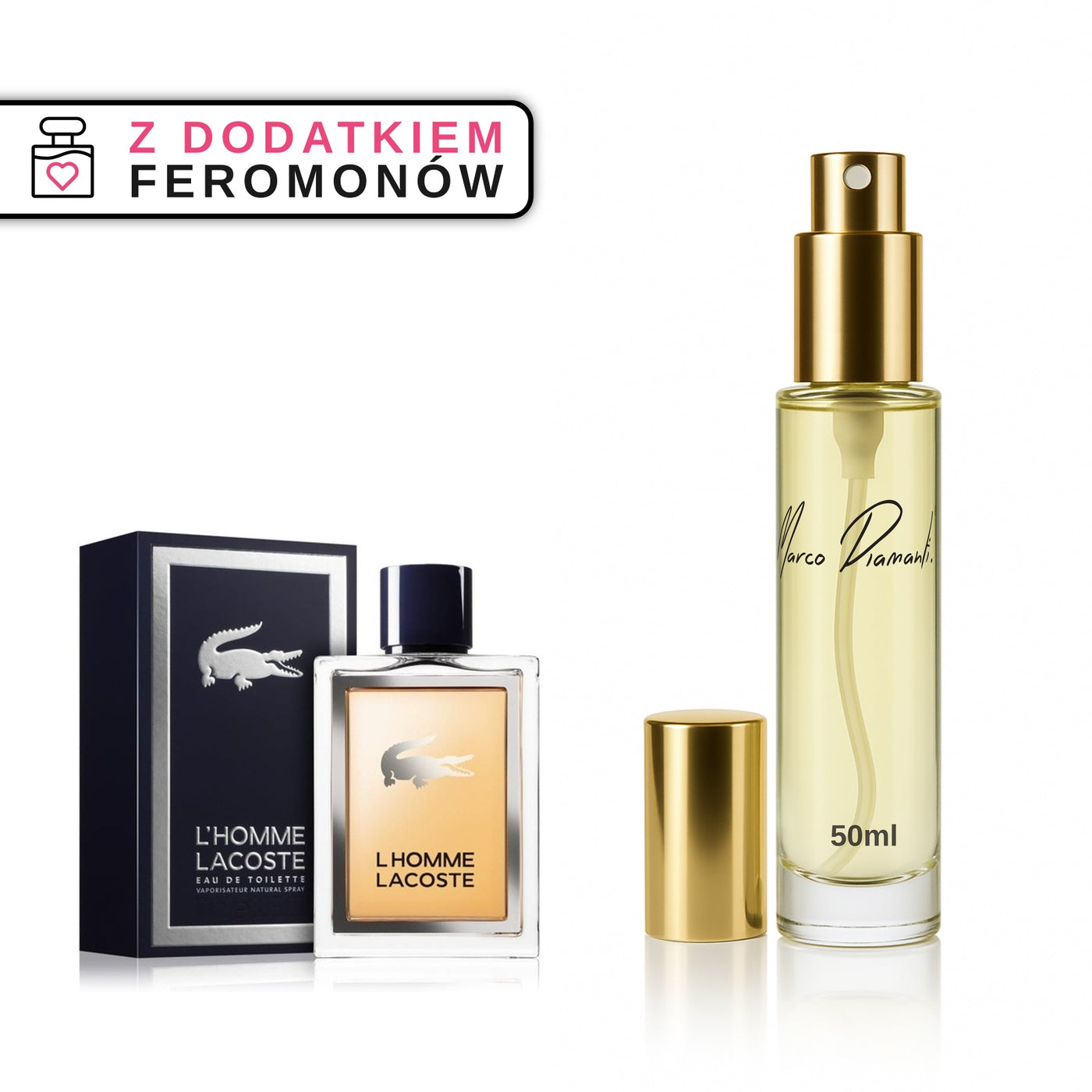 Perfumy nr 821 z feromonami - kompozycja męska - zdjęcie produktu