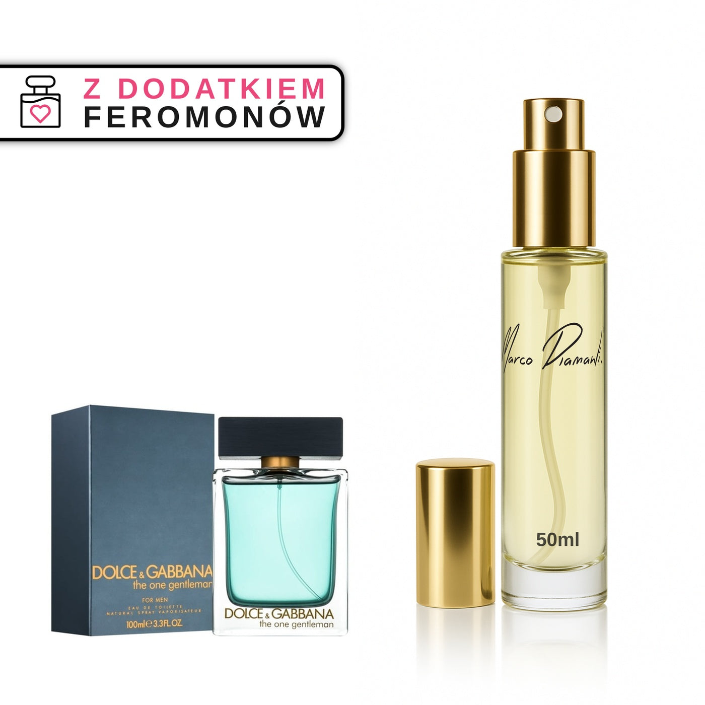 Perfumy nr 829 z feromonami - kompozycja męska - zdjęcie produktu